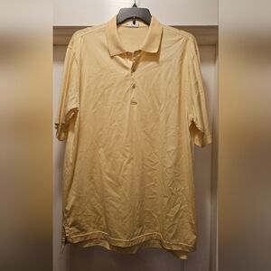 Peter Millar Yellow Polo Shirt